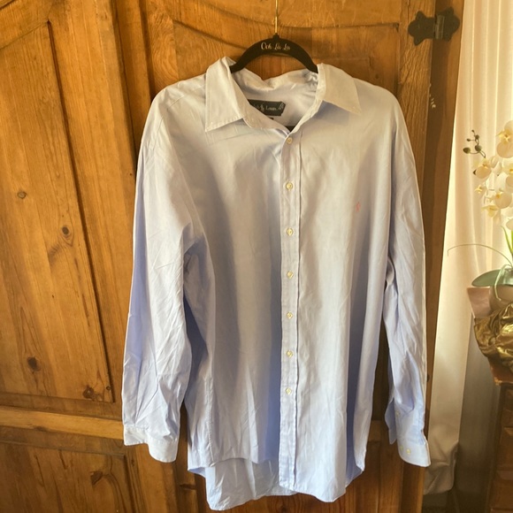 Light blue polo Ralph Lauren shirt pink horse - Picture 2 of 6